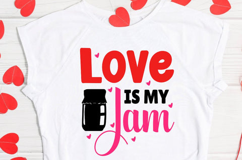 SD0014 - 15 Love is my jam SVG Designangry 