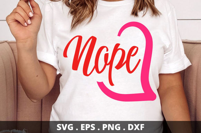 SD0014 - 2 Nope SVG Designangry 