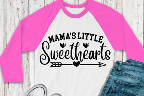 SD0014 - 4 Mama's little sweethearts SVG Designangry 