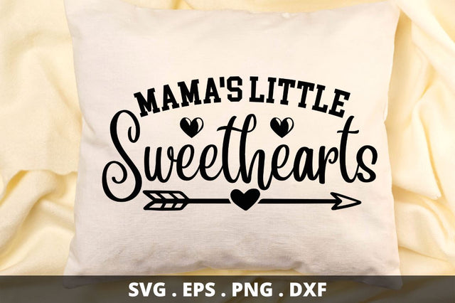 SD0014 - 4 Mama's little sweethearts SVG Designangry 