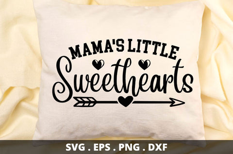 SD0014 - 4 Mama's little sweethearts SVG Designangry 
