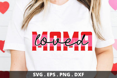 SD0015 - 3 Loved mama SVG Designangry 