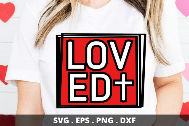 SD0015 - 5 Loved + SVG Designangry 