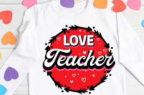 SD0015 - 7 Love teacher SVG Designangry 