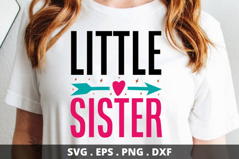 SD0016 - 13 little sister SVG Designangry 