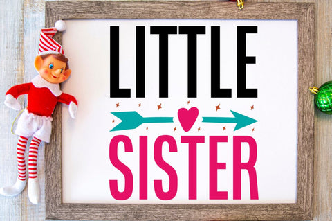 SD0016 - 13 little sister SVG Designangry 