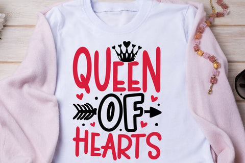 SD0016 - 22 queen of hearts SVG Designangry 