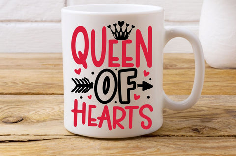 SD0016 - 22 queen of hearts SVG Designangry 