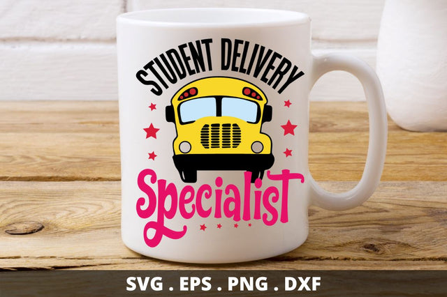 SD0016 - 25 student delivery specialist SVG Designangry 