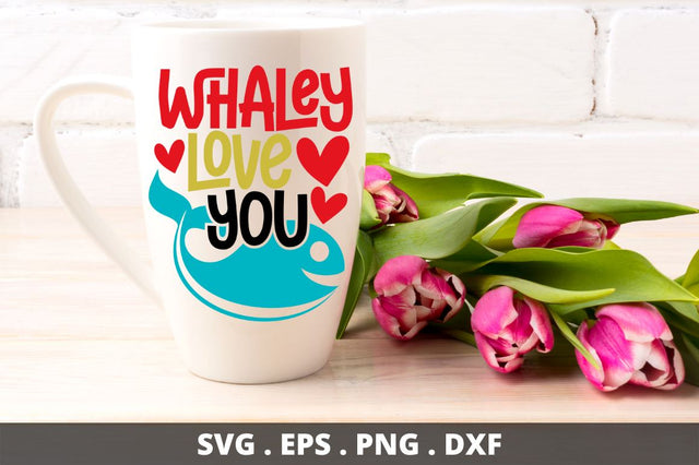 SD0017 - 15 Whaley love you SVG Designangry 