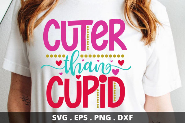 SD0017 - 4 cuter than cupid SVG Designangry 
