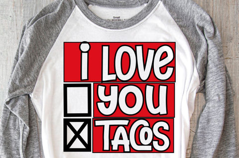 SD0017 - 7 I love you tacos SVG Designangry 
