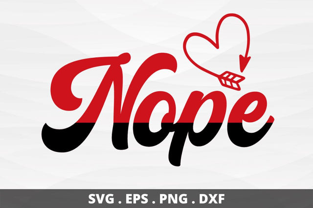 SD0018 - 11 Nope SVG Designangry 
