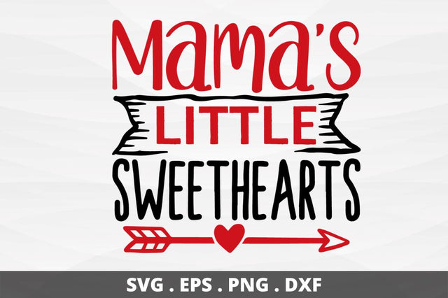 SD0018 - 16 Mamas little sweethearts SVG Designangry 