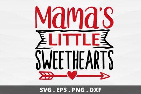 SD0018 - 16 Mamas little sweethearts SVG Designangry 
