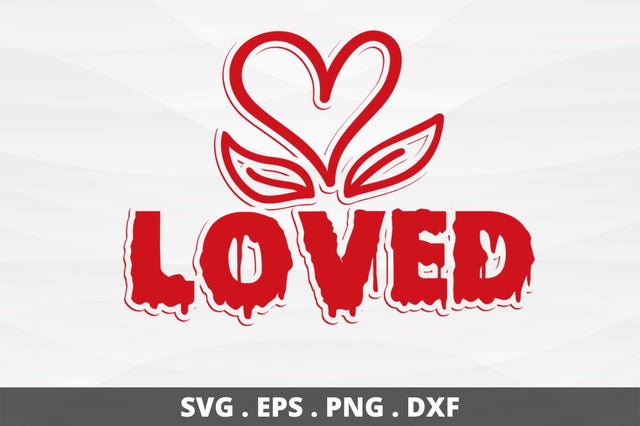 SD0018 - 17 Loved SVG Designangry 