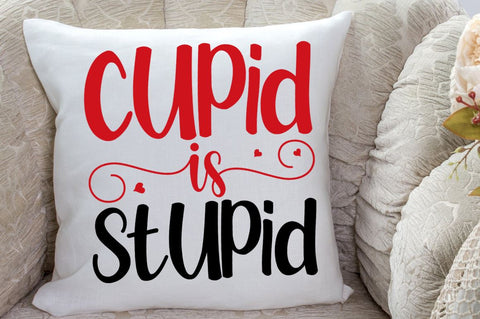 SD0018 - 23 Cupid is stupid SVG Designangry 