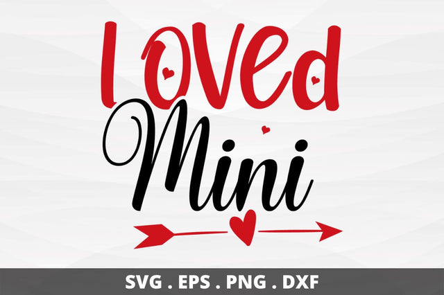 SD0018 - 4 Loved Mini SVG Designangry 