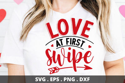 SD0018 - 8 Love at first swipe SVG Designangry 