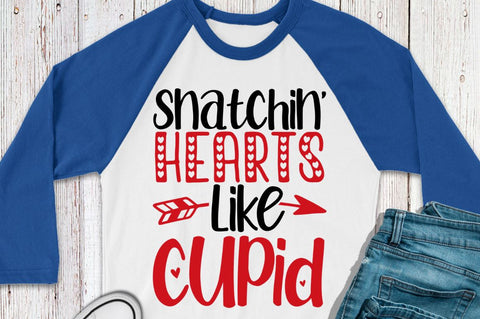 SD0018 - 9 Snatchin hearts like cupid SVG Designangry 