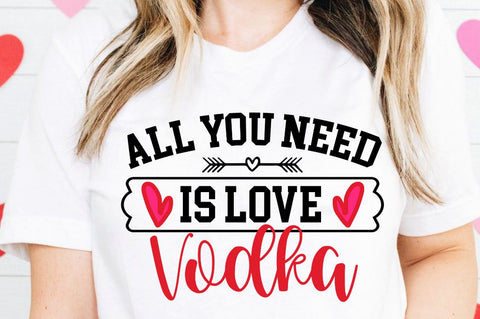 SD0019 - 1 All you need is love vodka SVG Designangry 