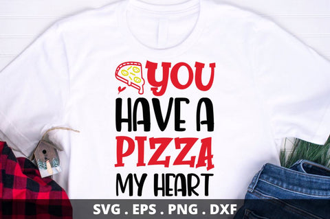 SD0019 - 2 You have a pizza my heart SVG Designangry 