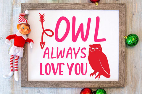 SD0019 - 6 Owl always love you SVG Designangry 