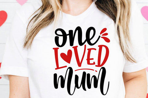 SD0020 - 14 One loved mum SVG Designangry 