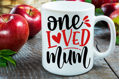 SD0020 - 14 One loved mum SVG Designangry 