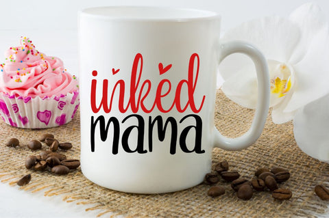 SD0020 - 22 inked mama SVG Designangry 