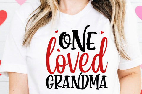 SD0020 - 9 One loved grandma SVG Designangry 