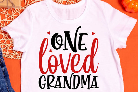 SD0020 - 9 One loved grandma SVG Designangry 