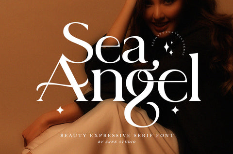 Sea Angel Font Zane Studio55 