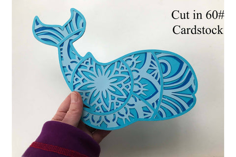 Sea Animal Mandala Bundle 1: Starfish, Whale, Seahorse, Sea Turtle, Shell SVG Digital Honeybee 