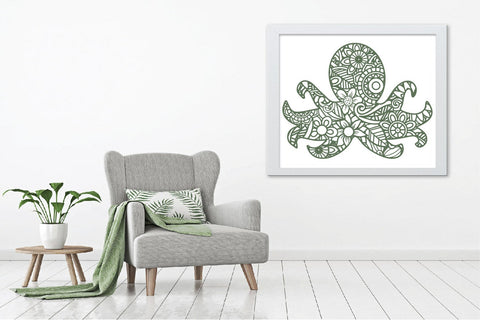 Sea Animal Mandala SVG Bundle - 12 Mandala Animals SVG Old Market 