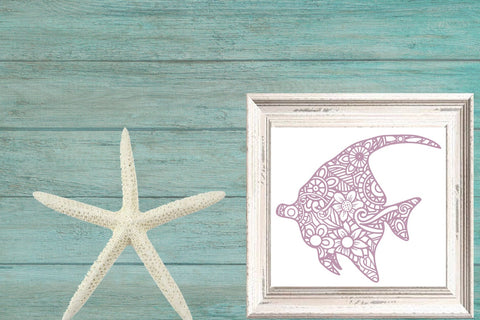 Sea Animal Mandala SVG Bundle - 12 Mandala Animals SVG Old Market 