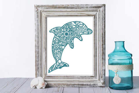Sea Animal Mandala SVG Bundle - 12 Mandala Animals SVG Old Market 