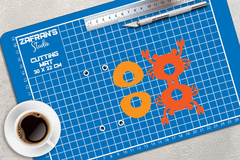 Sea Animals Lollipop Holders - svg dxf eps ai png pdf 3D Paper zafrans studio 