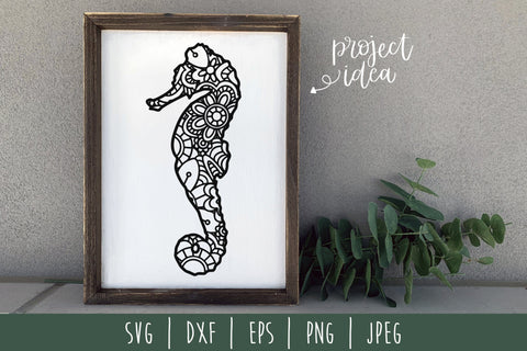 Sea Life Mandala Zentangle Bundle Set of 14 - SVG SVG SavoringSurprises 