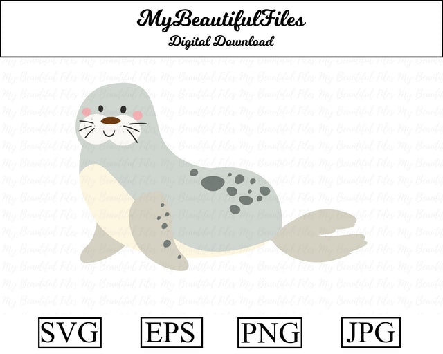 sea lion - animal SVG MyBeautifulFiles 