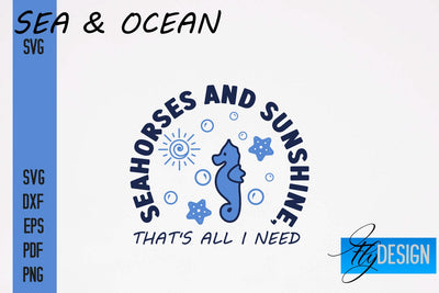 Sea & Ocean SVG Design | Sea & Ocean SVG Quotes | Summer SVG Quotes SVG Fly Design 