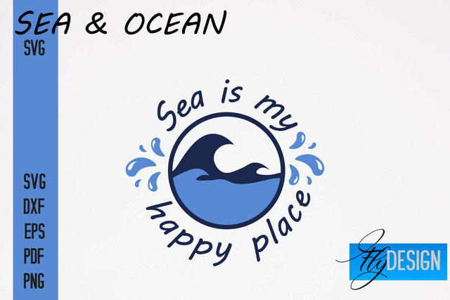 Sea & Ocean SVG Design | Sea & Ocean SVG Quotes | Summer SVG Quotes SVG Fly Design 