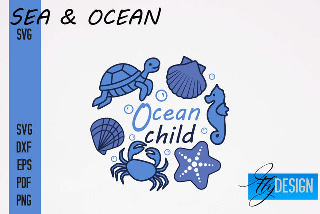 Sea & Ocean SVG Design | Sea & Ocean SVG Quotes | Summer SVG Quotes SVG Fly Design 