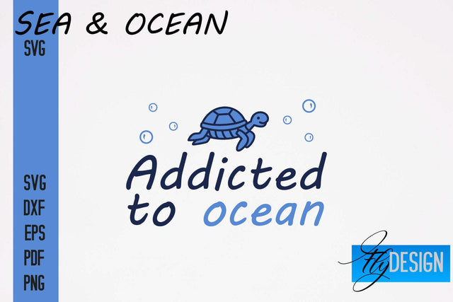 Sea & Ocean SVG Design | Sea & Ocean SVG Quotes | Summer SVG Quotes SVG Fly Design 