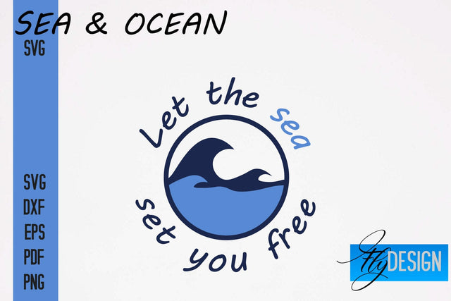 Sea & Ocean SVG Design | Sea & Ocean SVG Quotes | Summer SVG Quotes SVG Fly Design 