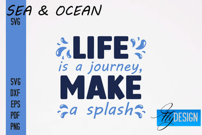 Sea & Ocean SVG Design | Sea & Ocean SVG Quotes | Summer SVG Quotes SVG Fly Design 