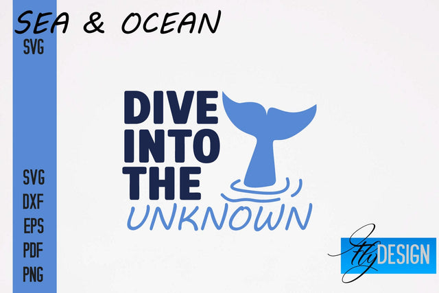 Sea & Ocean SVG Design | Sea & Ocean SVG Quotes | Summer SVG Quotes SVG Fly Design 