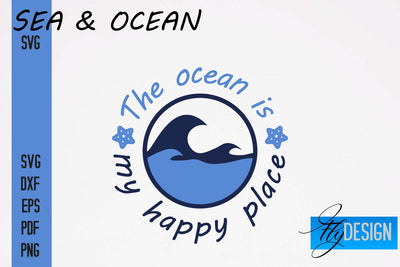 Sea & Ocean SVG Design | Sea & Ocean SVG Quotes | Summer SVG Quotes SVG Fly Design 