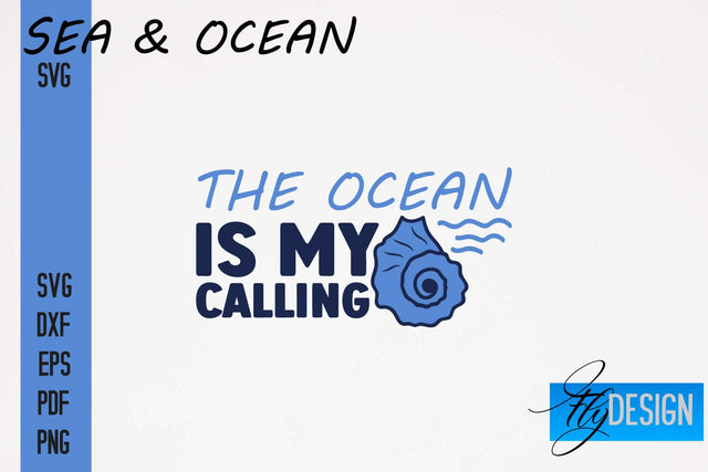 Sea & Ocean SVG Design | Sea & Ocean SVG Quotes | Summer SVG Quotes SVG Fly Design 