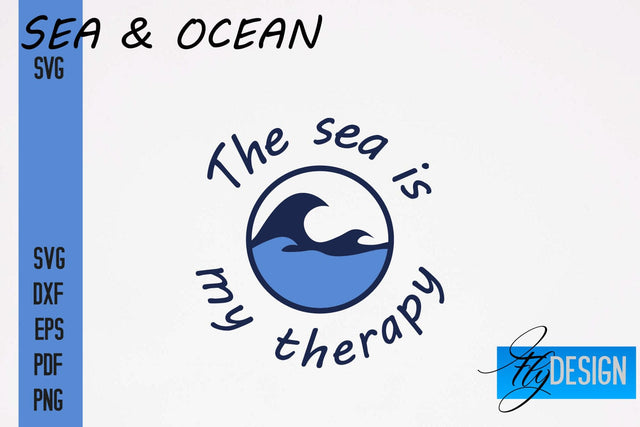 Sea & Ocean SVG Design | Sea & Ocean SVG Quotes | Summer SVG Quotes SVG Fly Design 